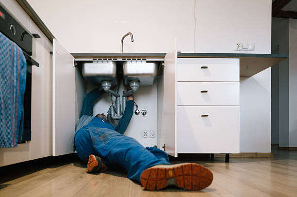 Professional Pipe Repair technician working in Davenport, NY